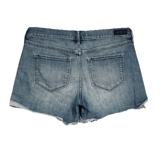 Abercrombie & Fitch Denim Shorts 27 (W30) Blue Jean Mid Rise Stretch Womens - Picture 3 of 7